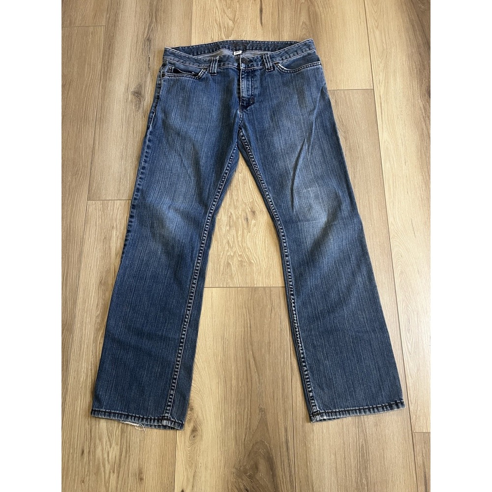 Vans Off The Wall Jeans Mens 30x30 Blue Slim Fit Denim Stretch Skate Casual
